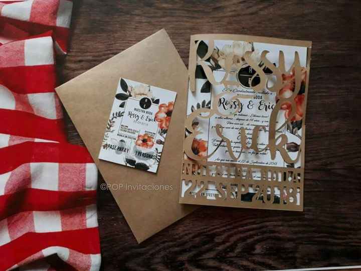 Una idea de una invitación - 1