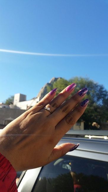 Mi anillo al fondo Peña de bernal