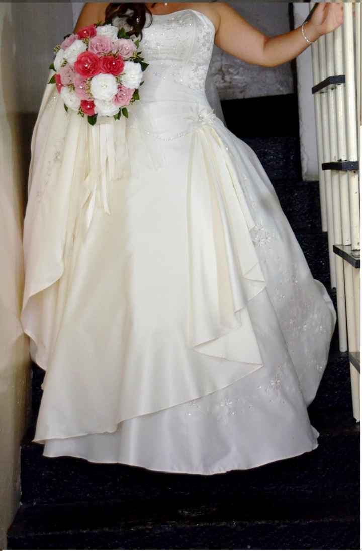 Frente del vestido