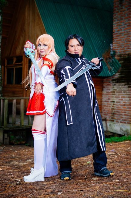 Azuna y Kirito 