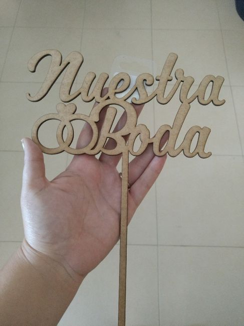  Cake topper..... 💑💏 - 1