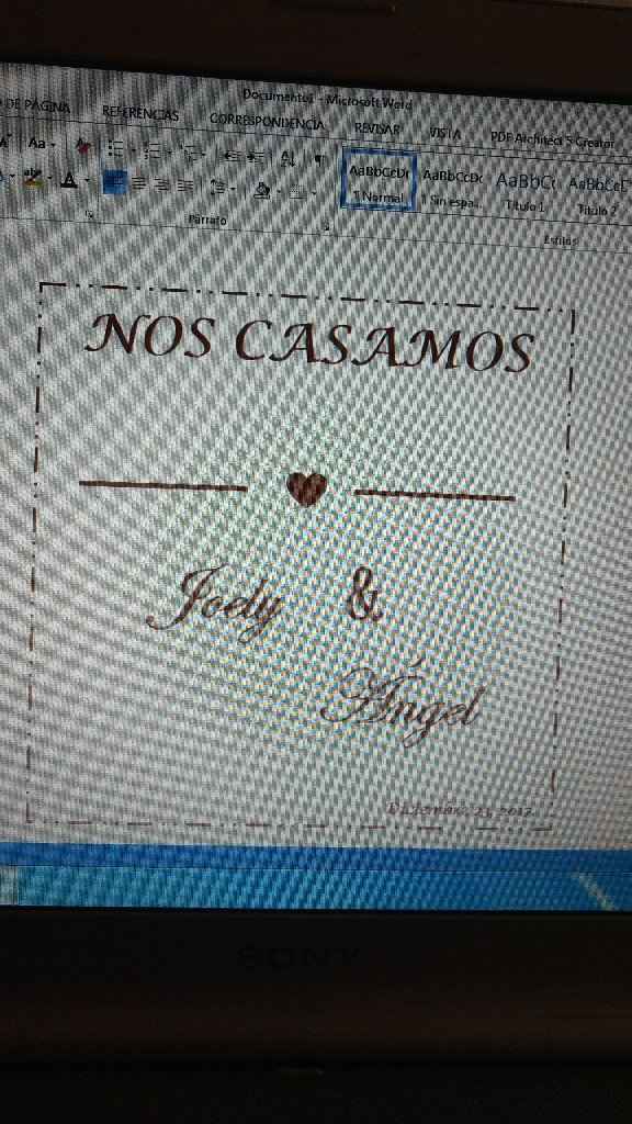 Ya empezé mis invitaciones - 4