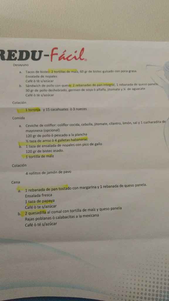 Dietas - 1