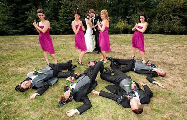 Ideas para sesión con las damas y los best man - 11