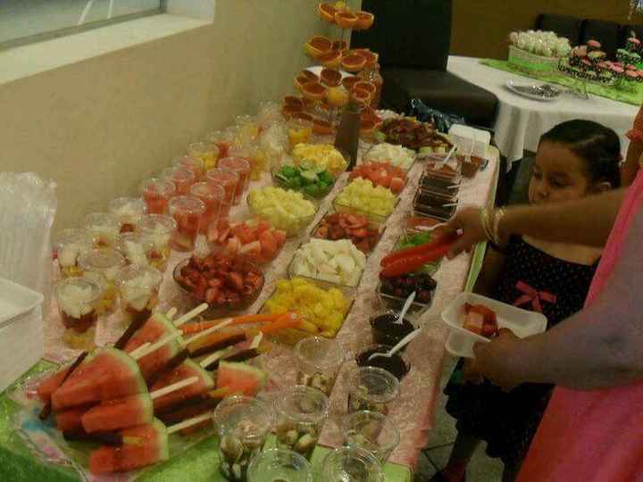Mesa de frutas - 16