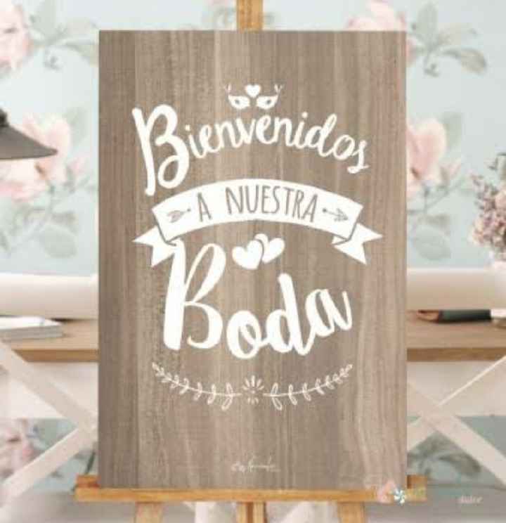 Letreros de bienvenida - 1