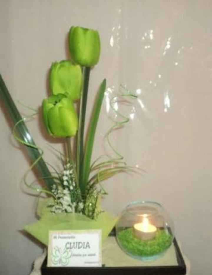  Decoración centros de mesa 💚 - 11