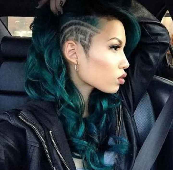  Pintarse el cabello 💚 - 3