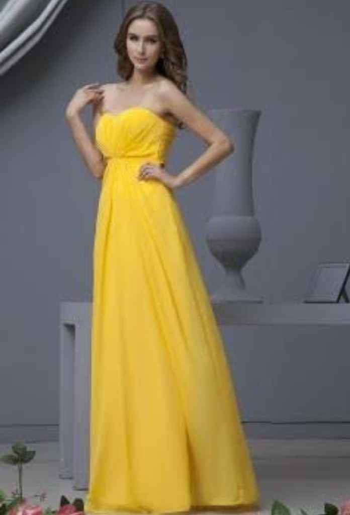  Vestidos para las damas 💛 - 2