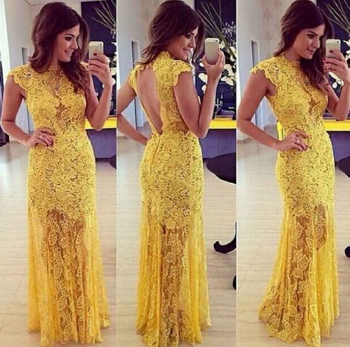  Vestidos para las damas 💛 - 3