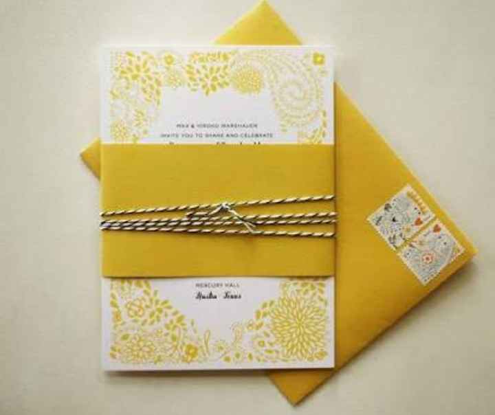  Invitaciones amarillo 💛 - 2