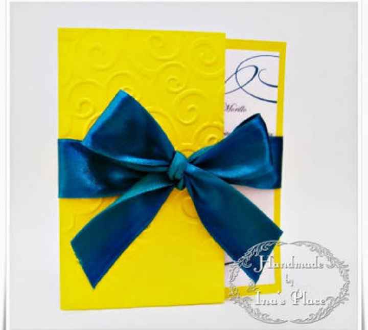  Invitaciones amarillo 💛 - 9