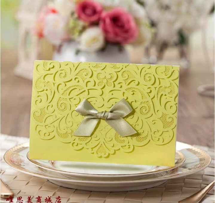  Invitaciones amarillo 💛 - 11
