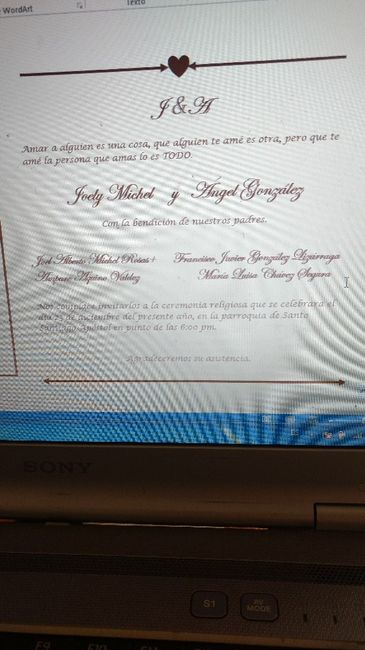 Ya empezé mis invitaciones - 2