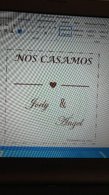 Ya empezé mis invitaciones - 4