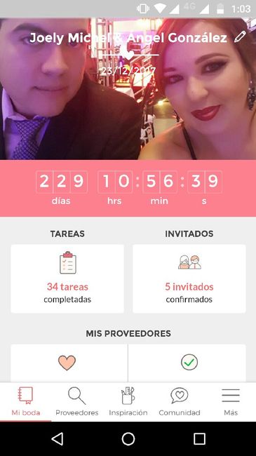 Que marca tu contador?? 👰🏻 cuantos días te faltan? 💍 - 1