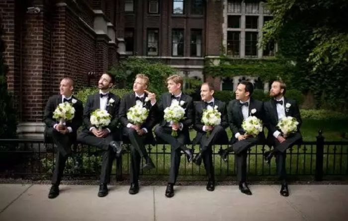 Ideas para sesión con las damas y los best man - 8