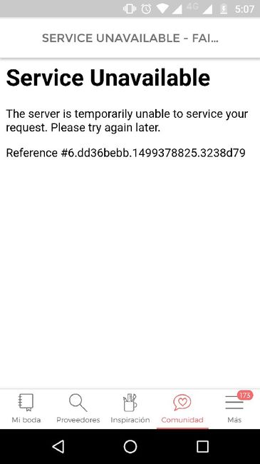 Problemas con la app desde el cel - 1
