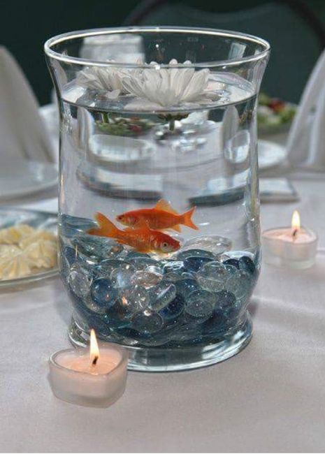Centros de mesa para boda en la playa - 3