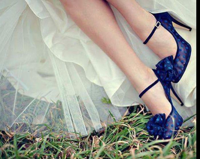 Zapatillas en color azul - 2