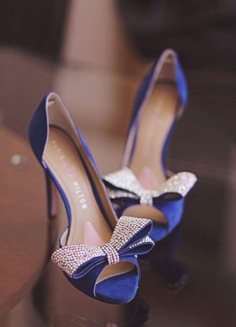 Zapatillas en color azul - 4
