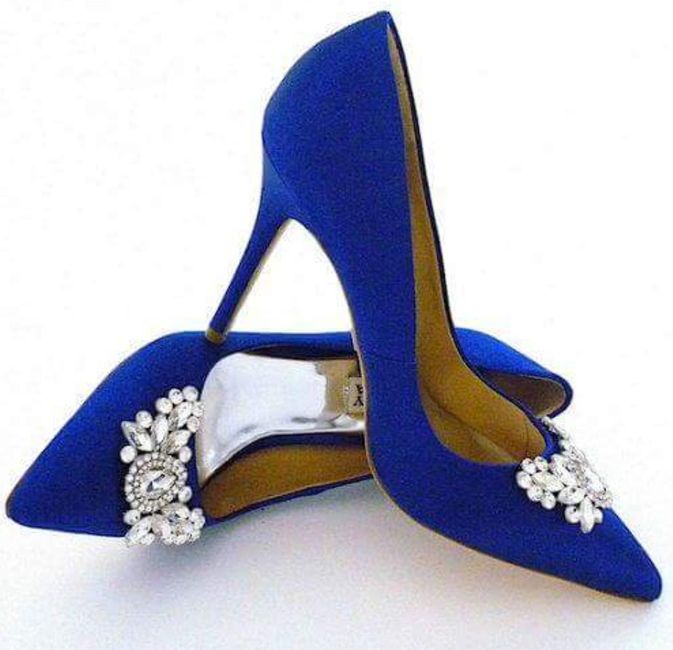 Zapatillas en color azul - 11