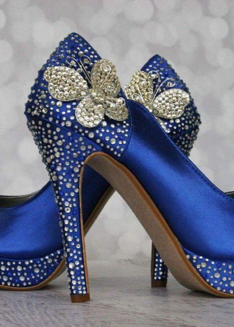 Zapatillas en color azul - 18