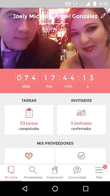 ¿Cuántos días faltan para tu día B? - 1