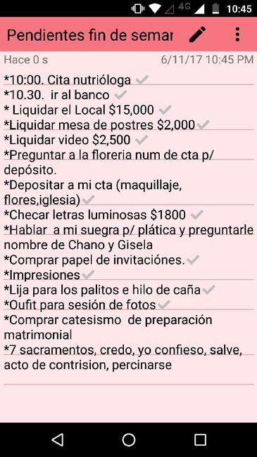 Avances de fin de semana 1