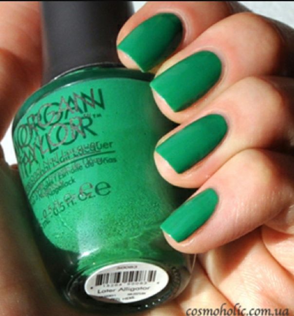  Uñas tono verde 💅💚 - 9