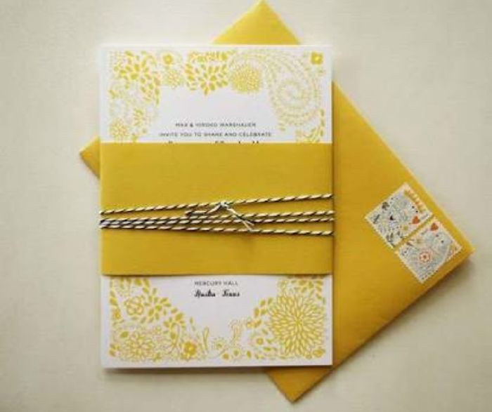  Invitaciones amarillo 💛 - 2