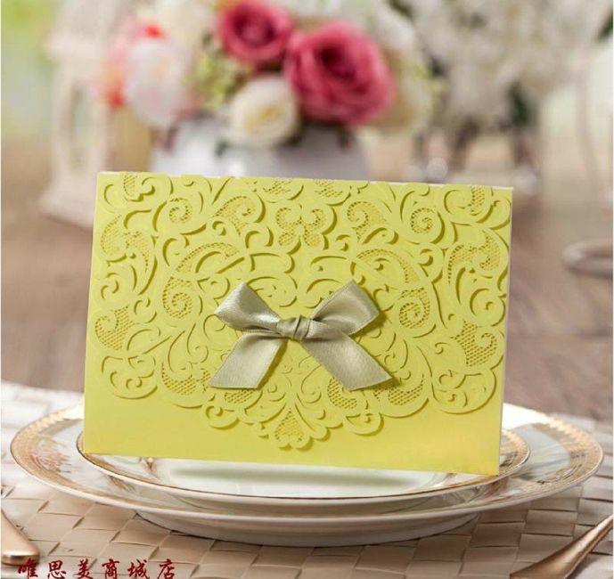  Invitaciones amarillo 💛 - 11