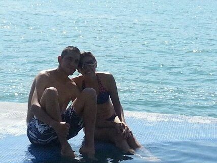 mi novio y yo en Teques