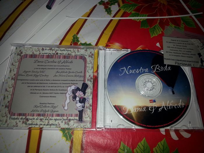 Invitaciones en CD - 1