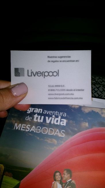 Dudas!! Con la mesa de regalos - 1