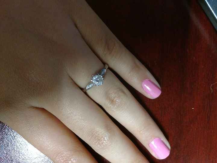 Muestren su anillo de compromiso 😍💕💍💑 - 1