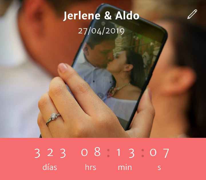 ¿Cuántos días quedan para al gran día? - 1