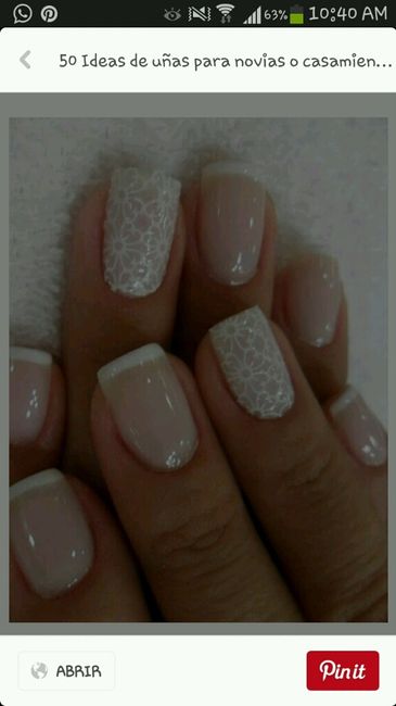 Cómo piensan arreglarse las uñas para la boda??? - 1