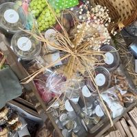 Mesa de postres o canastas en medio de la mesa de los invitados? - 1