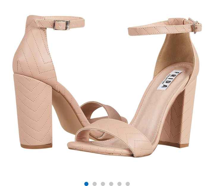 ¿Que tipo y color de zapatilla llevarán en su boda? - 1
