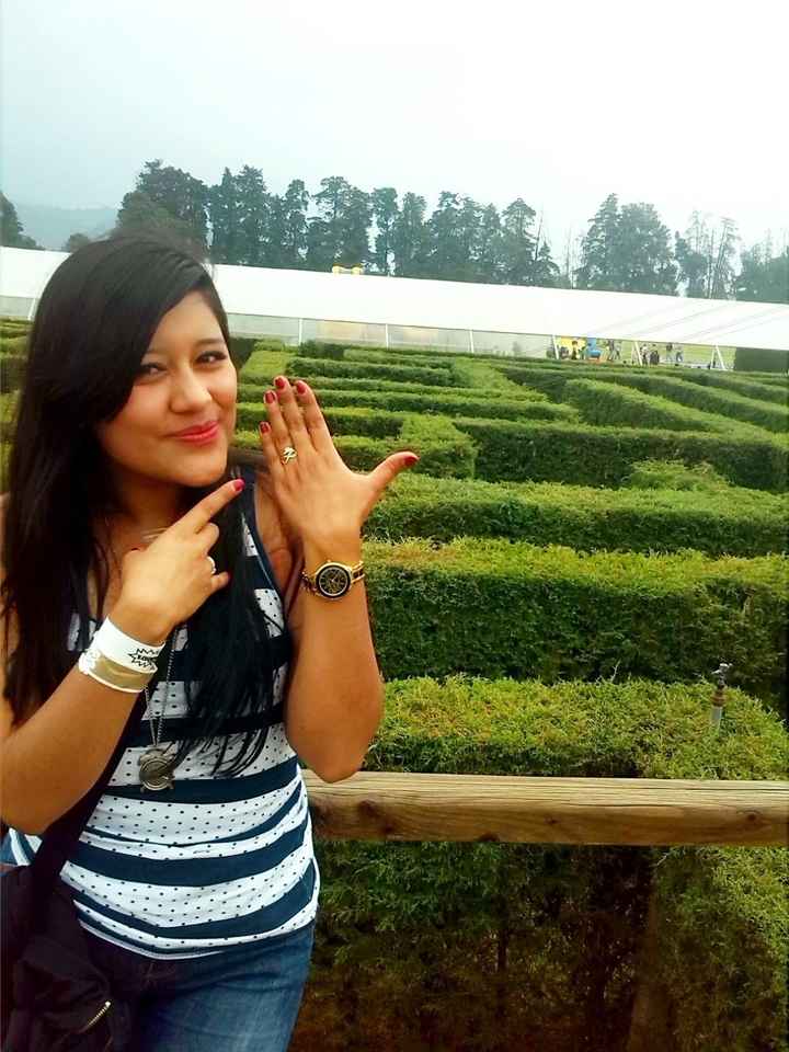Yo en el laberinto
