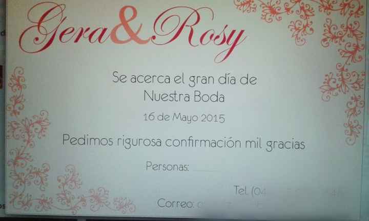 Confirmación