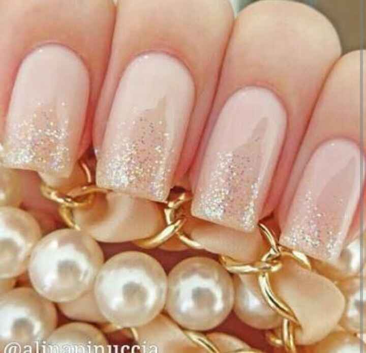Octubre rosa:  uñas de novia - 6