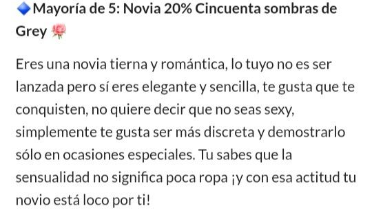 ¿Eres una novia 50 Sombras de Grey? ¡Resultados! - 1