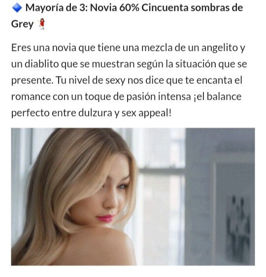 ¿Eres una novia 50 Sombras de Grey? ¡Resultados! - 2