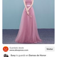 Vestidos de las damas de honor - 1