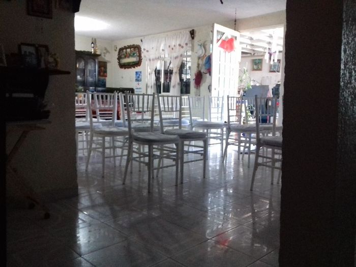 La casa antes de la ceremonia