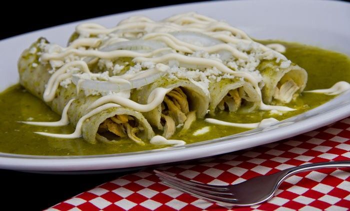 Mi platillo Master Chef Enchiladas Verdes 1
