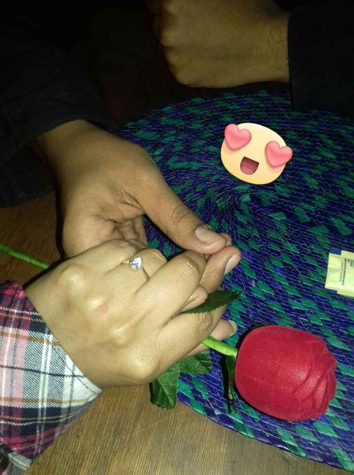 Mi anillo de compromiso!!!! 