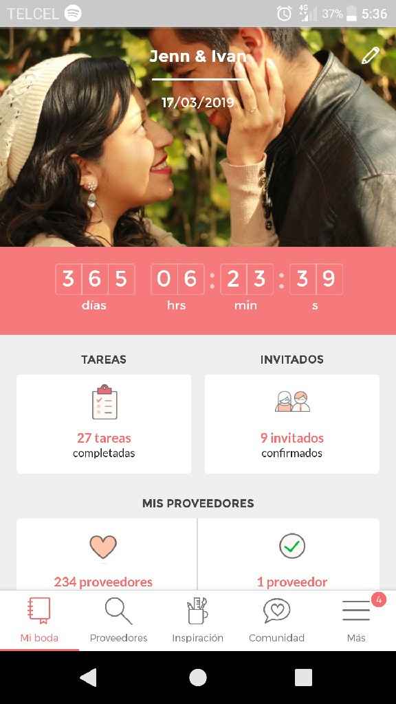 a 1 año del gran día 💖💍💑👰👨 - 1
